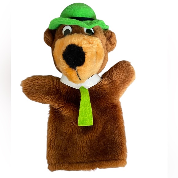 Hanna Barbera Toys Vintage Yogi Bear Hand Puppet 98 Poshmark